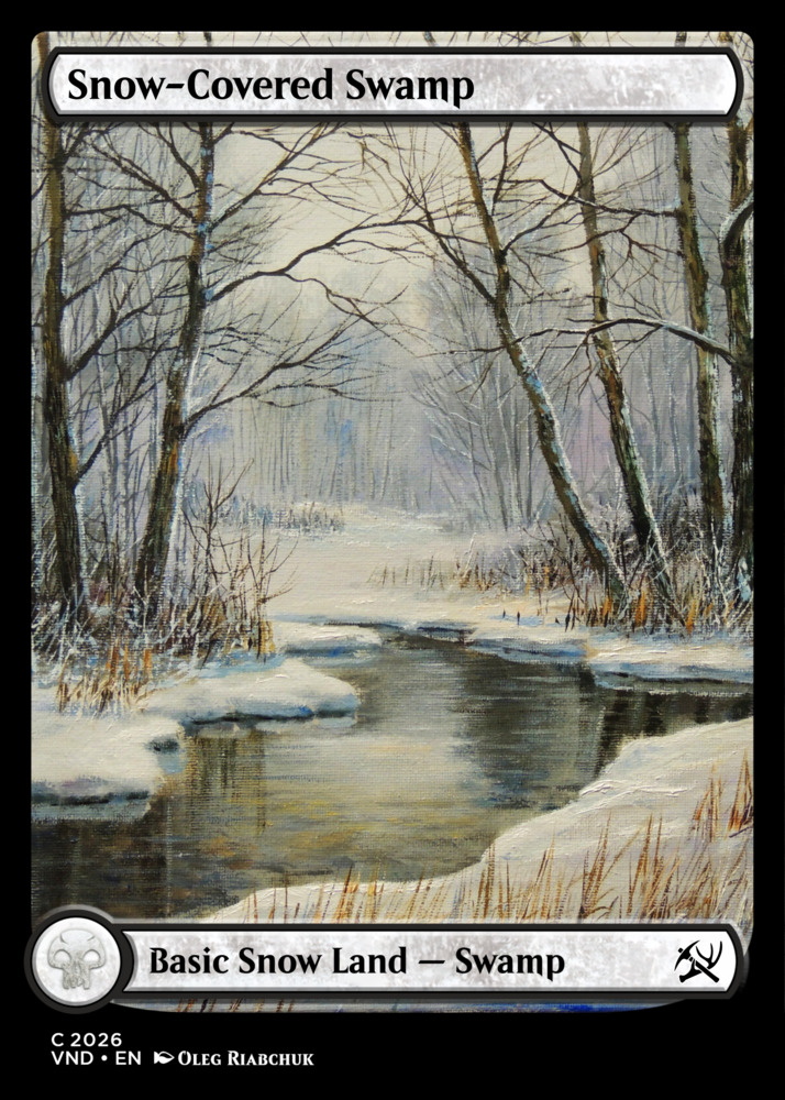 Snow-Covered Swamp